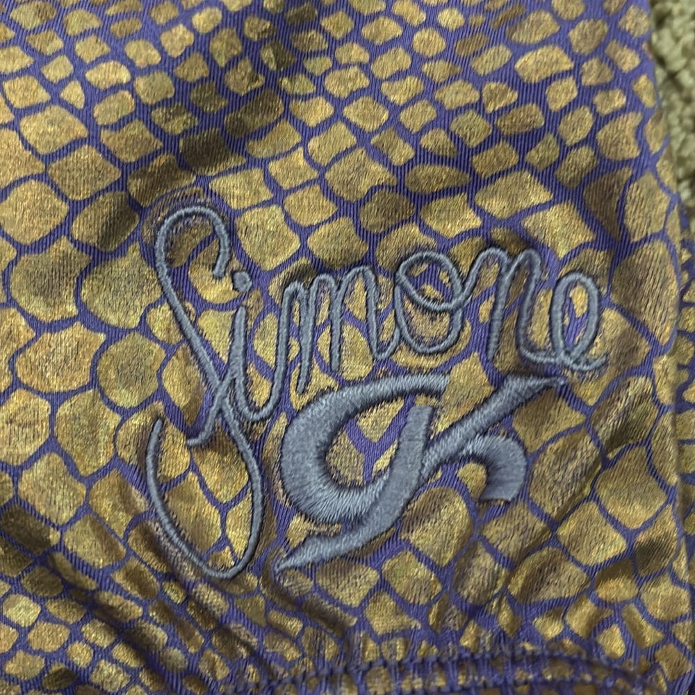 GK “snake skin” gymnastics leotard - Picture 6 of 6